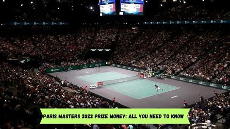 paris masters prize money